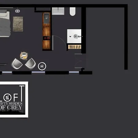 Loft 50 Shades Of Grey Appartement Riga